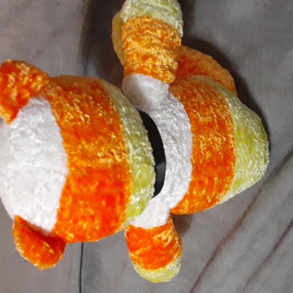 Sugar Loaf Halloween Candy Corn Striped Teddy - Picture 2 of 3